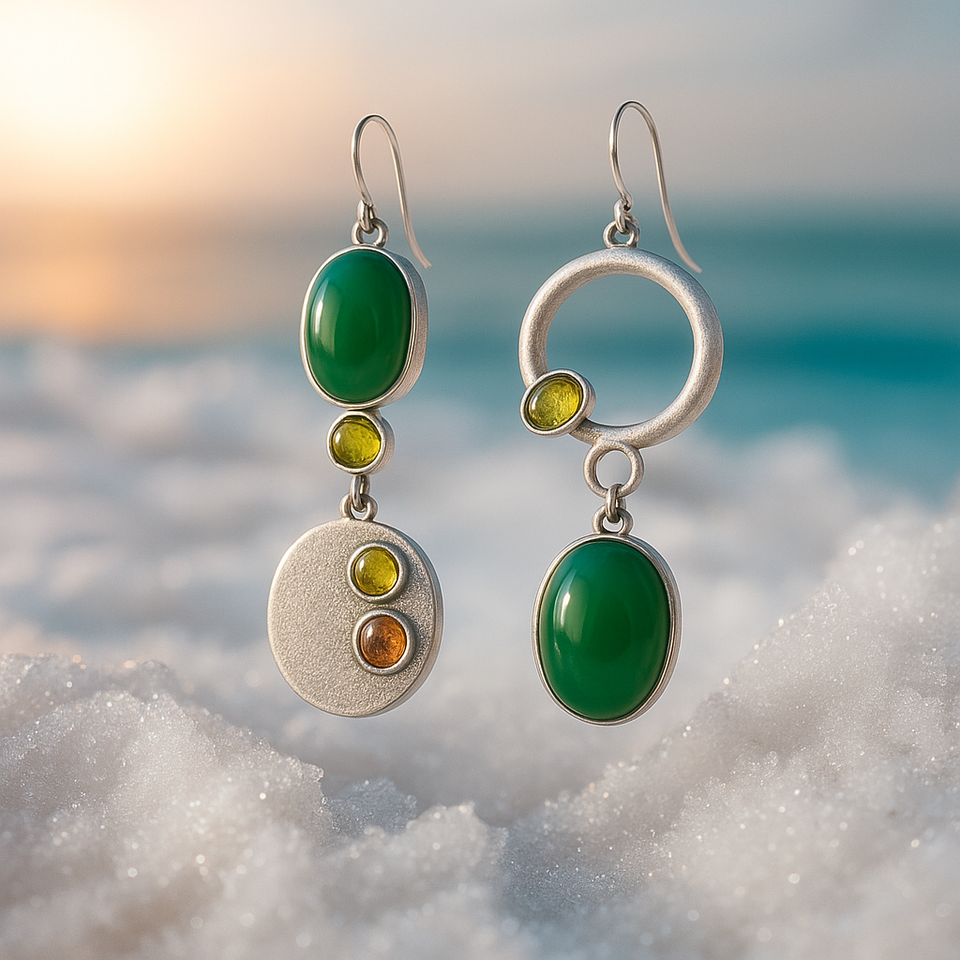 Sylvia Teardrop Earrings - image 1