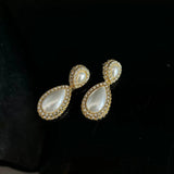 Philippa Pearl-Look Teardrop Earrings - image 2