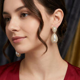 Philippa Pearl-Look Teardrop Earrings - image 3