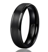 Maurice Matte Black Band Ring - image 10