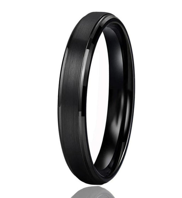 Maurice Matte Black Band Ring - image 11
