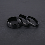 Maurice Matte Black Band Ring - image 6
