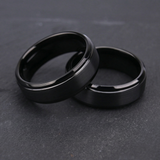 Maurice Matte Black Band Ring - image 9