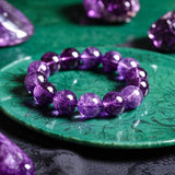 Liliane Lilac Bead Bracelet - image 2