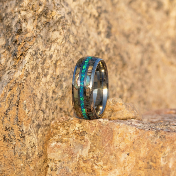 Marcus Inlay Ring | Silver-Tone — image 13