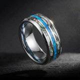 Marcus Inlay Ring | Silver-Tone — image 8