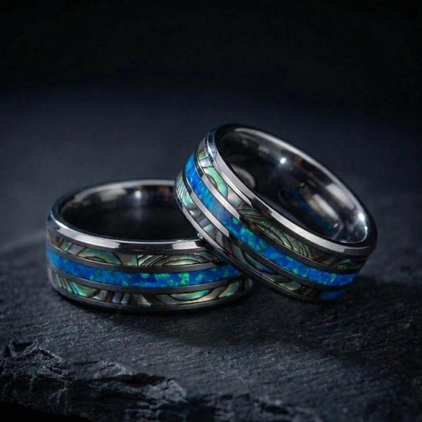 Marcus Inlay Ring | Silver-Tone — image 9