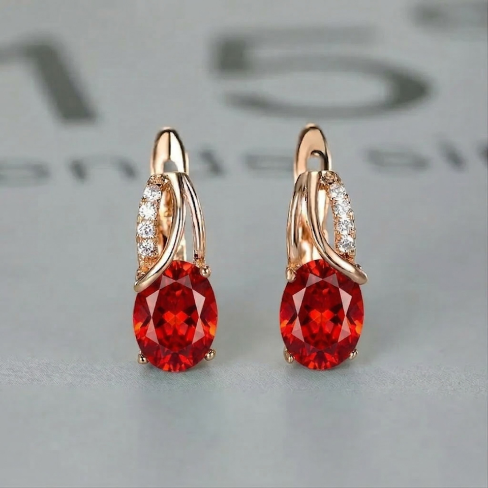 Patricia Earrings | Gold-Tone