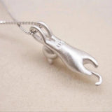 Lydia Playful Silver-Tone Necklace — image 3