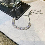 Daphne Adjustable Two-Tone Sparkle Bracelet — image 2