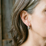 Ophelia Vintage-Style Mandala Earrings | Silver-Tone — image 2