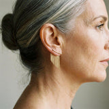 Marjorie Vintage-Style Drop Earrings | Gold-Tone — image 2