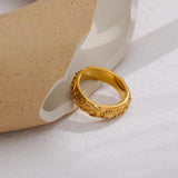 Amanda Vintage-Style Sun, Moon, and Star Ring - image 1