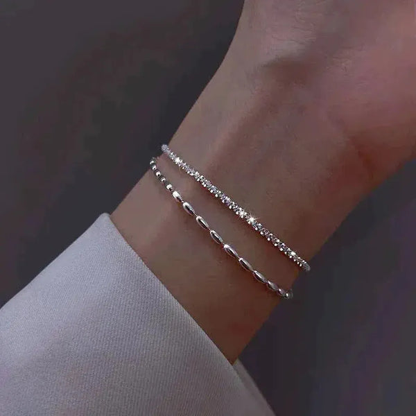 Helena Sparkle Bracelet | Silver-Tone