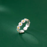 May Daisy Ring | Silver-Tone