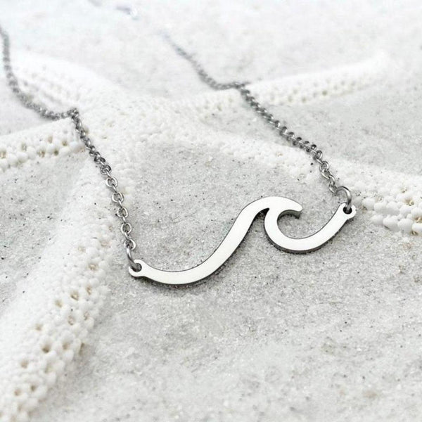 Gwendolyn Ocean Wave Necklace - image 2
