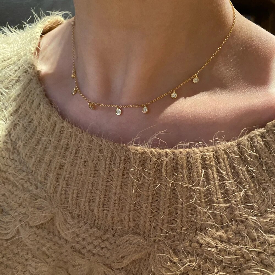Edna Classic Retro Necklace - image 1