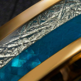 Marcus Blue Inlay Band Ring | Rose-Gold-Tone — image 4