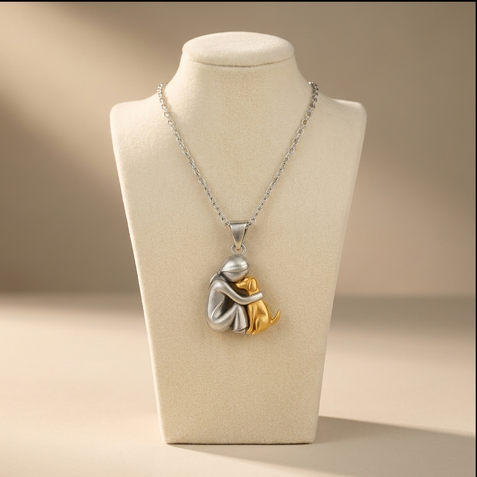 Monica Pendant Necklace — Gold-Tone — image 2