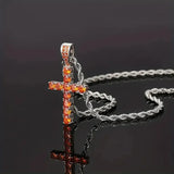 Marion Cross Necklace - image 4