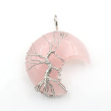 Edith Tree of Life and Moon Necklace - image 3