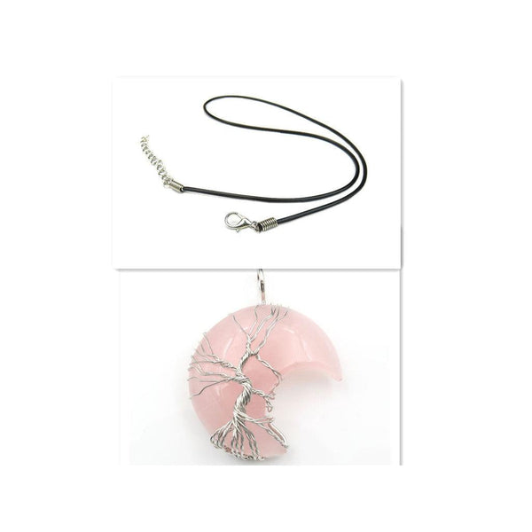 Edith Tree of Life and Moon Necklace - image 4
