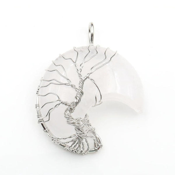 Edith Tree of Life and Moon Necklace - image 5