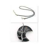 Edith Tree of Life and Moon Necklace - image 8