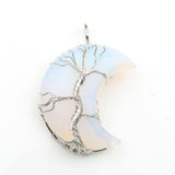 Edith Tree of Life and Moon Necklace - image 9
