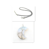 Edith Tree of Life and Moon Necklace - image 10
