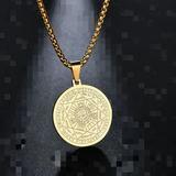 Lily Angel and Six-Star Medallion Necklace - image 3