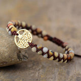 Mavis Jasper-Look Tree of Life Bracelet - image 2