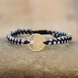 Mavis Jasper-Look Tree of Life Bracelet - image 3