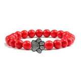 Ellen Paw-Shaped Bead Bracelet - image 9