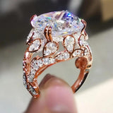 Gwendolyn Vintage-Style Gold-Tone Accent Ring — image 2