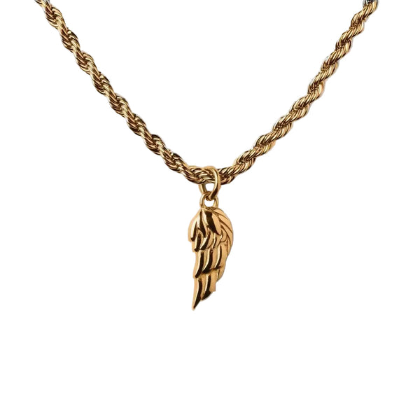 Jack Wing Pendant Necklace — Gold-Tone — image 2