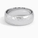 Benjamin Textured Center Ring — Silver-Tone — image 1