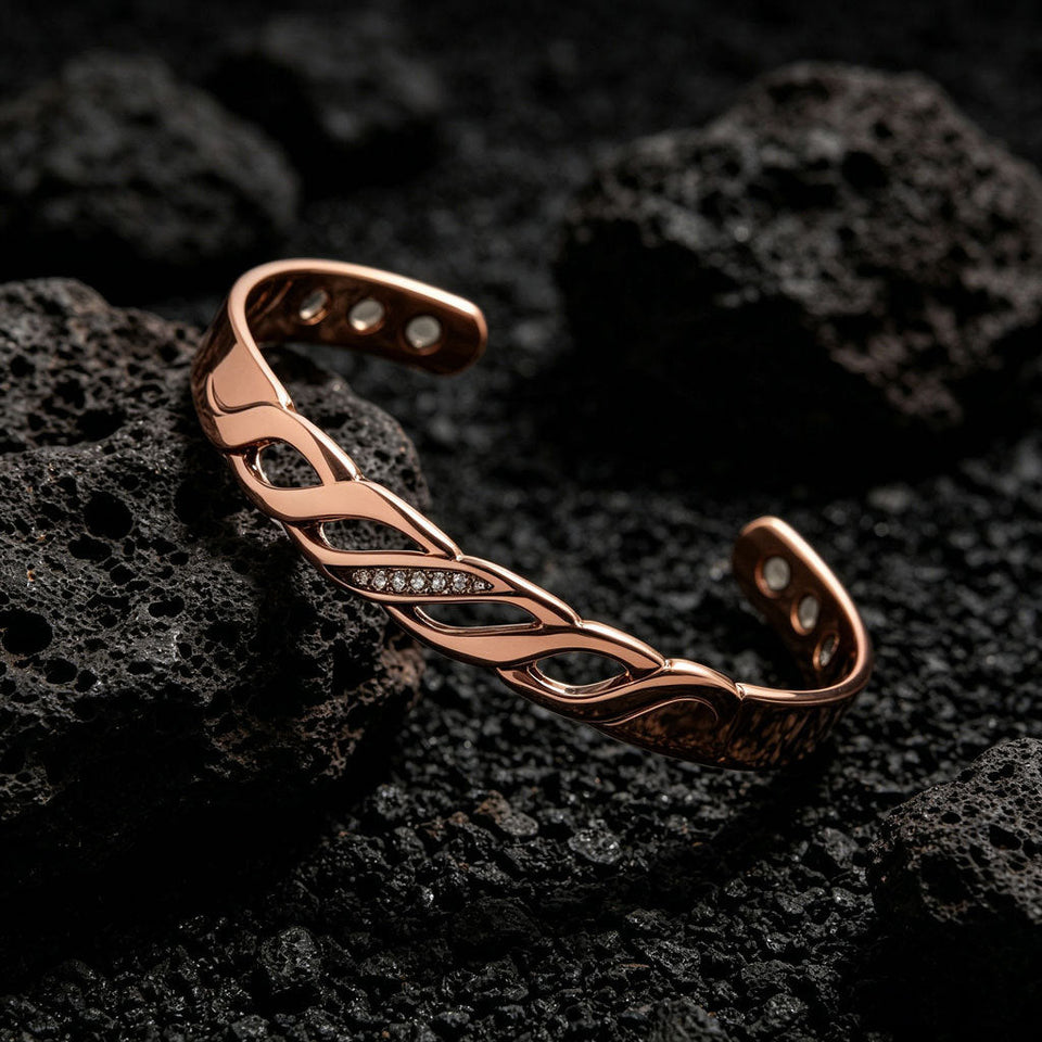 Juliet Interlaced Bracelet | Copper-Tone