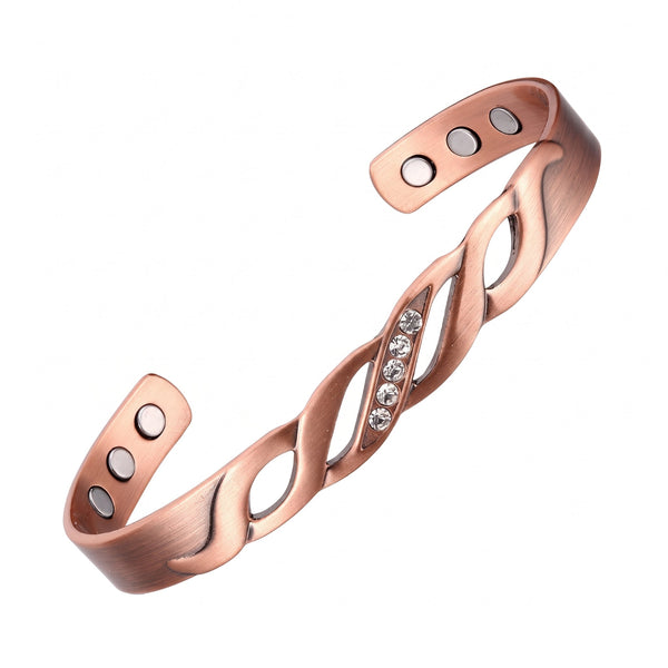 Juliet Interlaced Bracelet | Copper-Tone — image 2