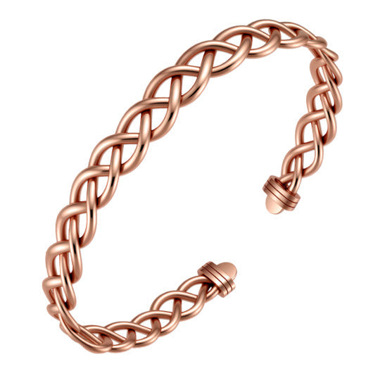 Imogen Braided Bracelet | Copper-Tone