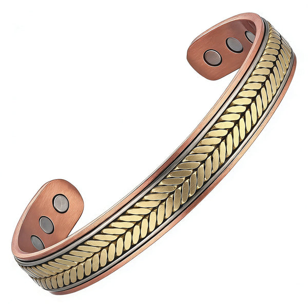 Harriet Leaf Bracelet | Copper-Tone