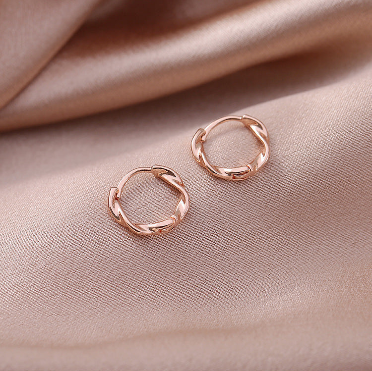 Vivienne Hoop Earrings | Copper-Tone