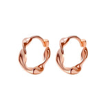 Vivienne Hoop Earrings | Copper-Tone — image 2