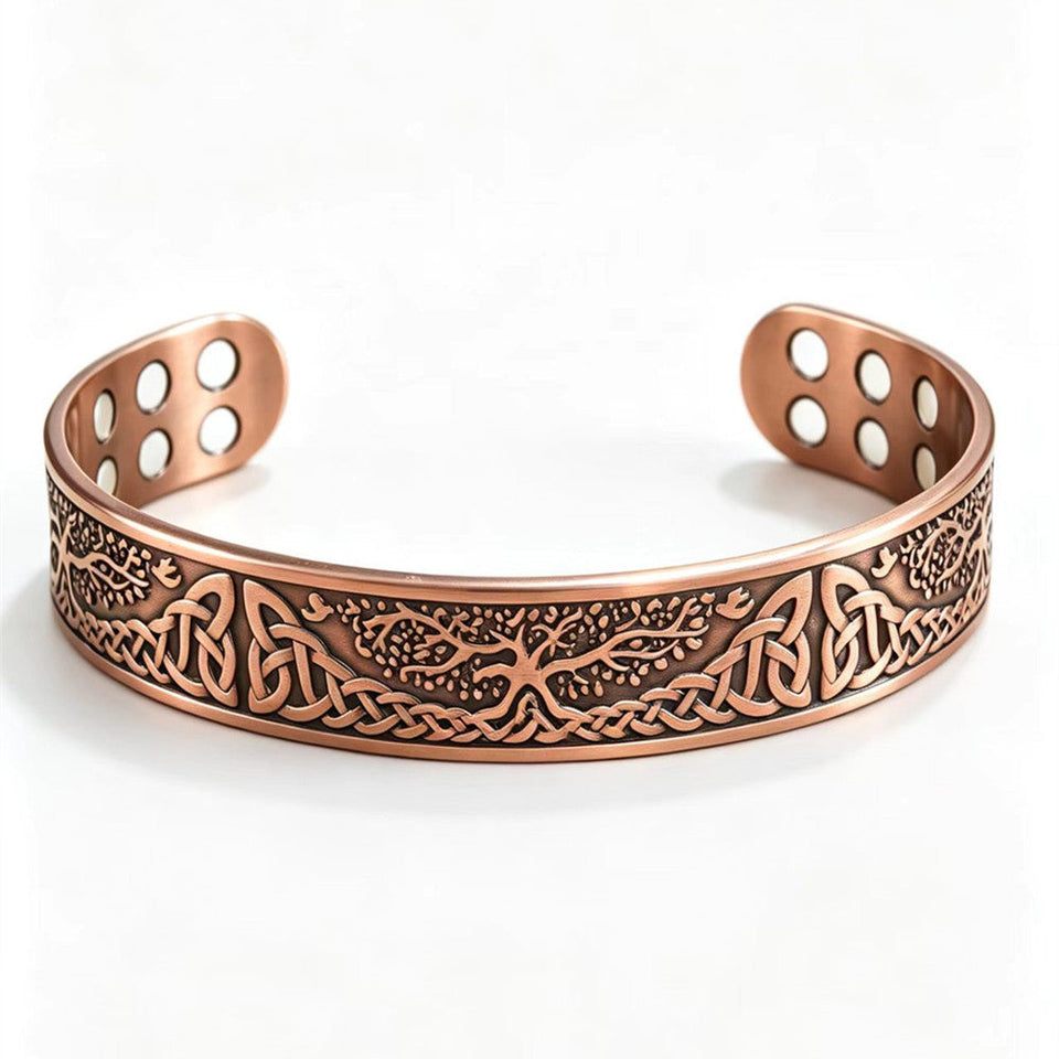 Constance Root Motif Bracelet | Copper-Tone