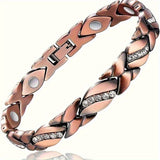 Caroline Mosaic Bracelet | Copper-Tone — image 3