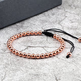 Arabella Beaded Bracelet | Copper-Tone — image 3