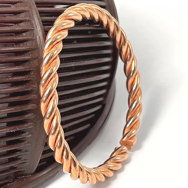 Alexandra Braided Bracelet | Copper-Tone — image 2