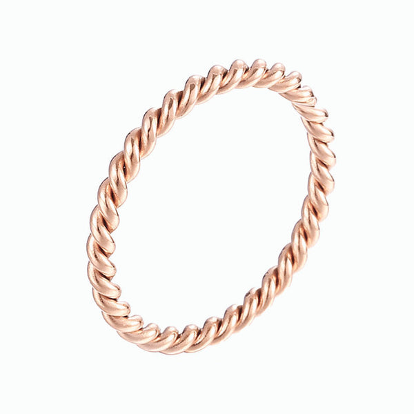 Alexandra Braided Bracelet | Copper-Tone — image 3