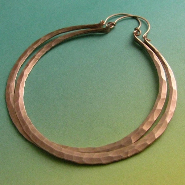 Audrey Double Arch Earrings | Copper-Tone