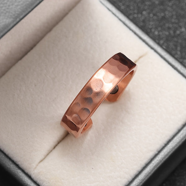 Adeline Textured Ring | Copper-Tone